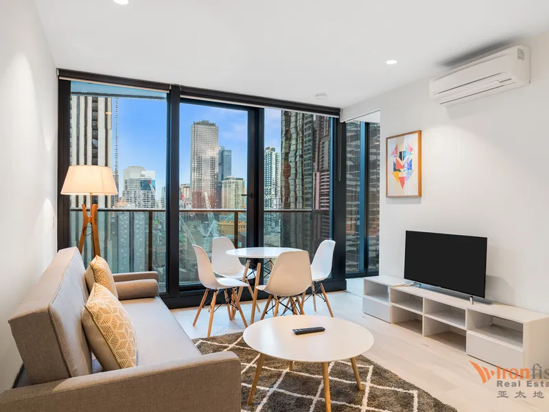 Indulge in luxurious inner-city living! Fully Furnished!