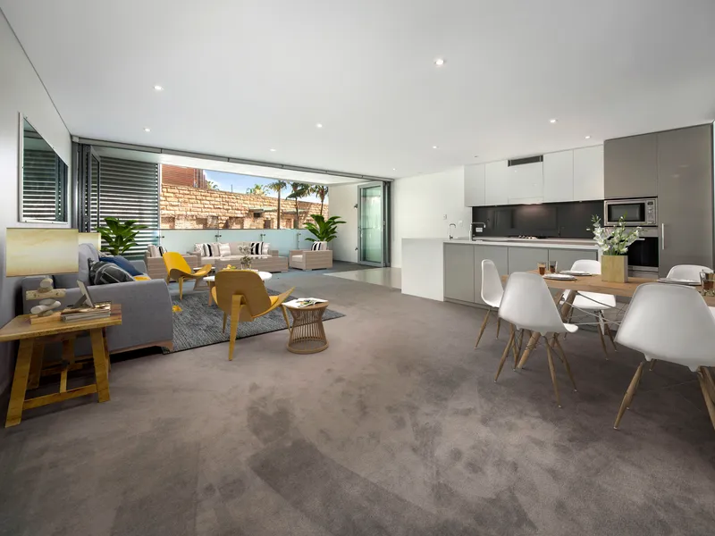 Oversized Two Bedroom Close To Barangaroo Reserve