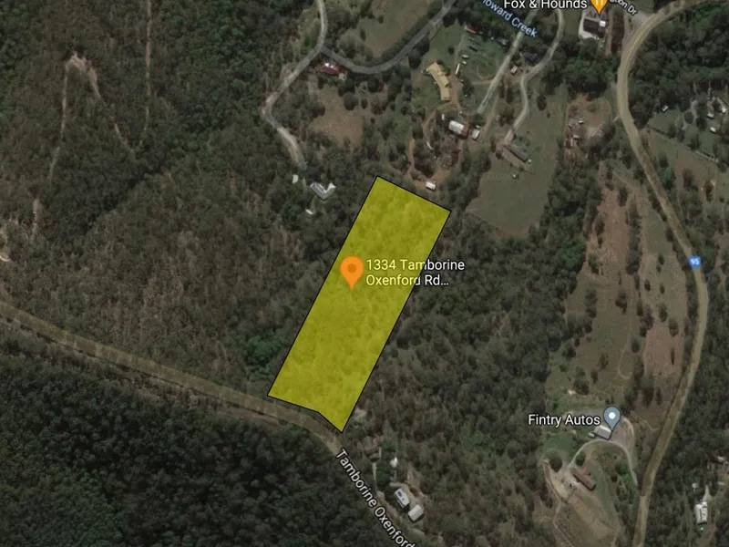 Rare 7.5 acre bush block, prime position - only moments to Tamborine Mountain