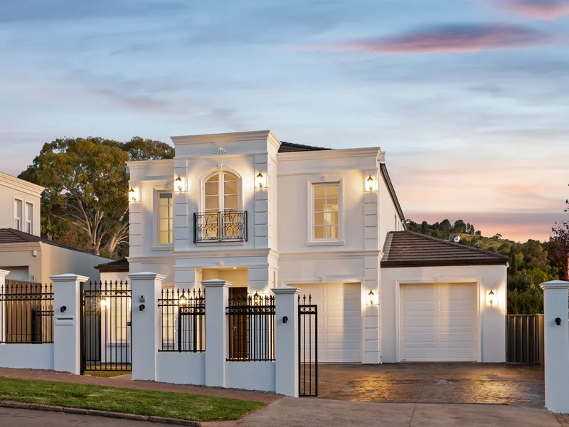 Opulent inner-East, chateau-inspired living…