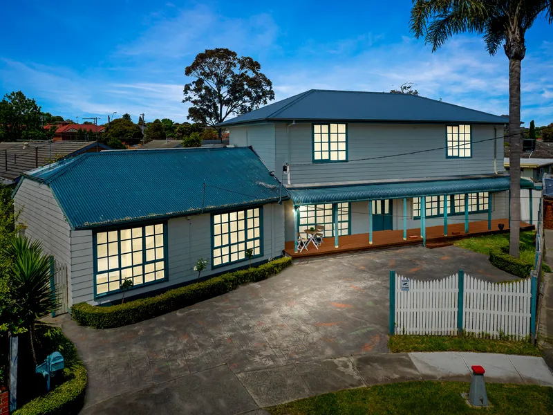 It's huge - 6 bedrooms plus study & 3 bathrooms!