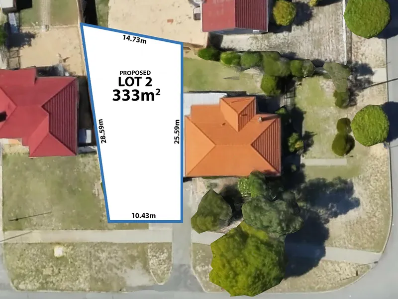 333 SQM STREET FRONT LOT WITH EMBLETON PRIMARY SCHOOL RIGHT ON YOUR DOOR STEP!  BE QUICK TO ACT - CASH IN ON THE GRANTS ON OFFER WHILE YOU CAN!