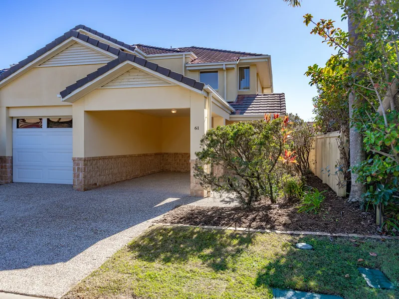 Well-Presented, 3 Bed 2.5 Bath Townhouse in Sought After Central Gated Complex HUGE Brick Paved Courtyard – a BIG Bonus!