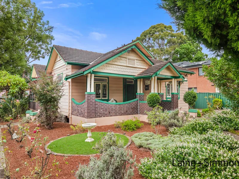 Charmer! High Ornate Ceilings!