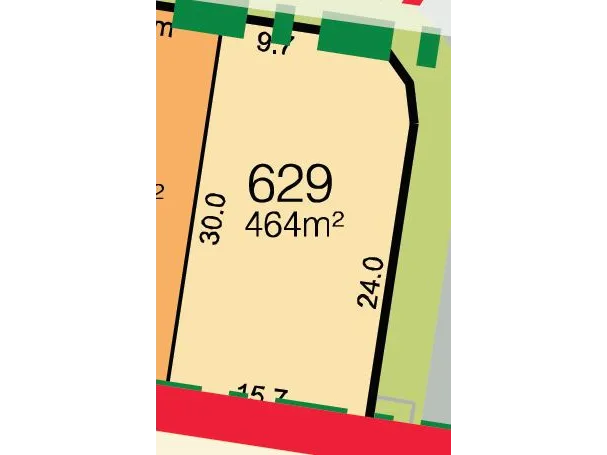 Lovely corner block in Waterlea's new Stage 6!