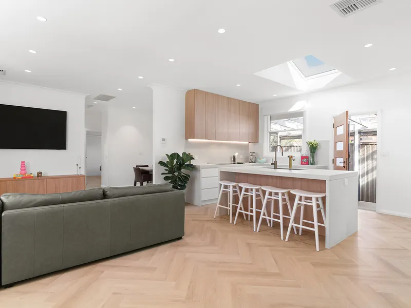 Renovated beach oasis