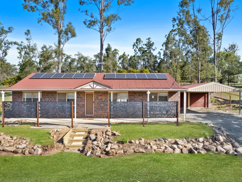 Freshly Renovated Acreage Property