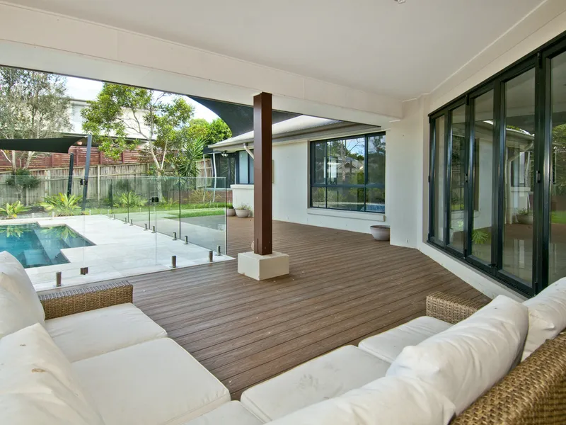 Are you looking for a pool or an impressive deck?