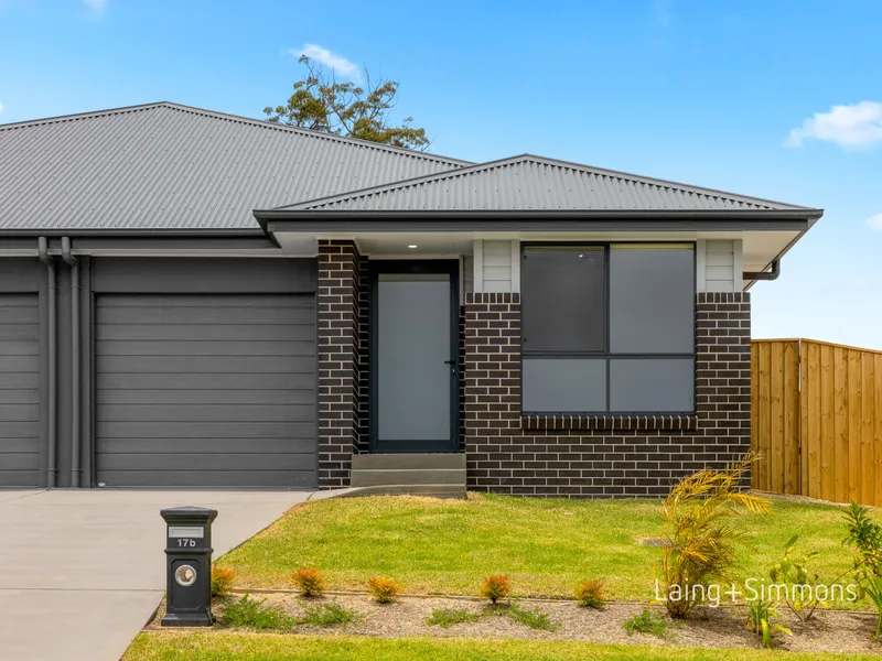 Brand New Duplex in Ascot Park with Elevated Views Across Reserve