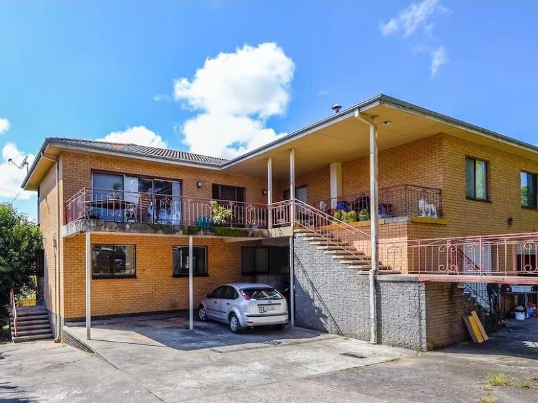 Four bedrooms on the top level
