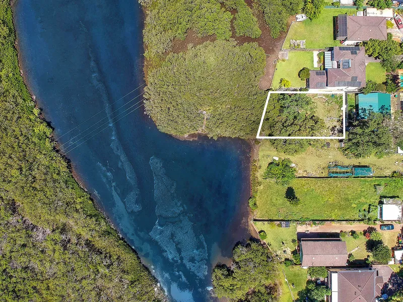 Opportunity to build and live by the water in sought-after Woy Woy location