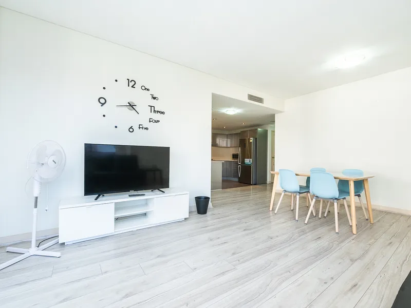 Spacious Two Bedroom with Timber Floor Throughout  Fully Furnished or Optional!