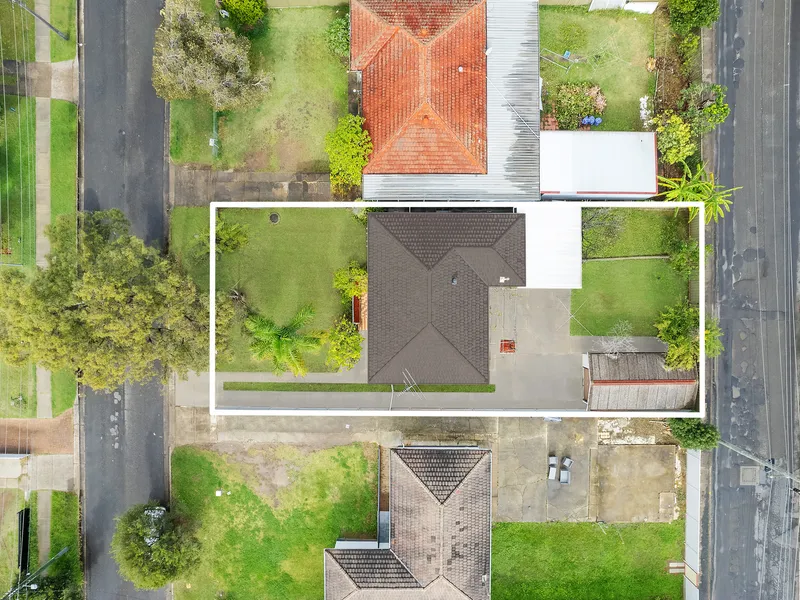 Unique property with dual street access