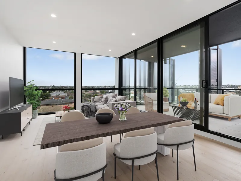 Brand New Three Bedroom Apartment With City Views – The Hamilton
