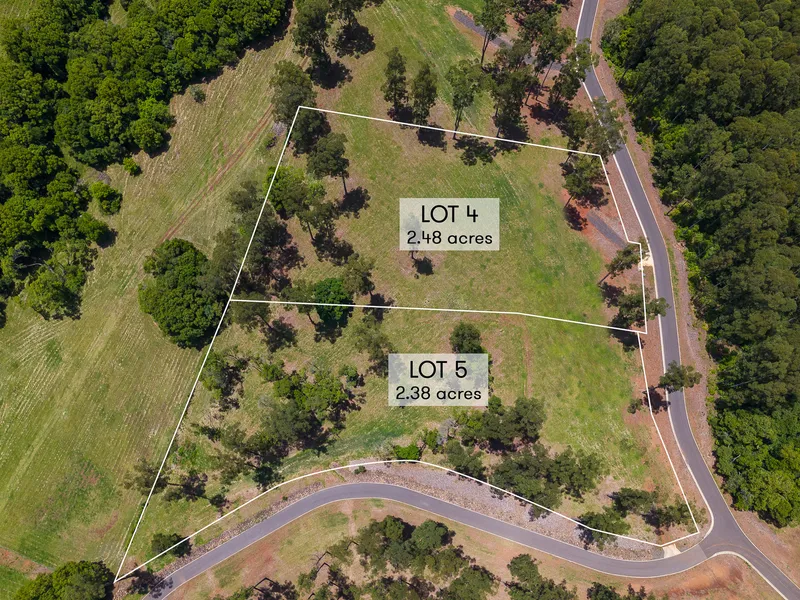 Luxury Boutique Land in Sought-after Coorabell Ready to Build on Now. Limited Lots Available.