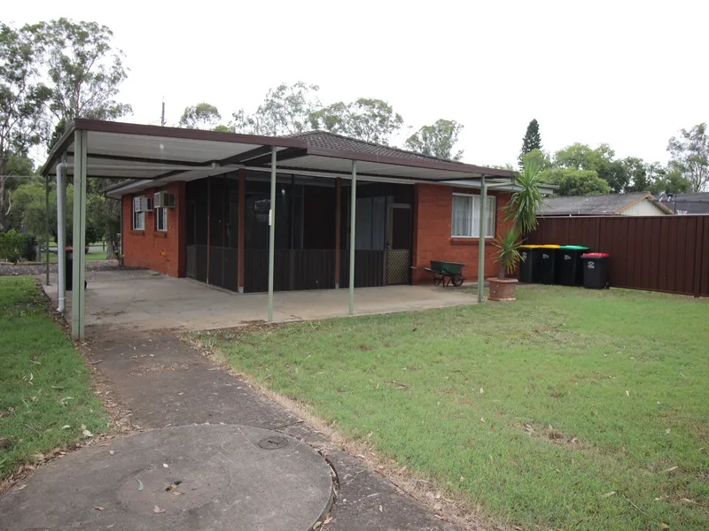One bedroom home, Air conditioning, separate loungeroom, enclosed entertaining area, carport, storage room.