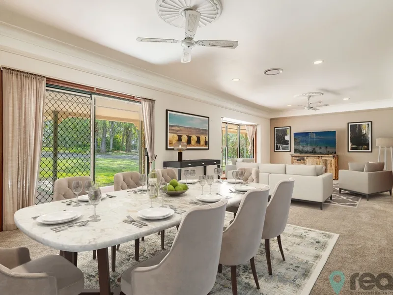 Grand acreage home