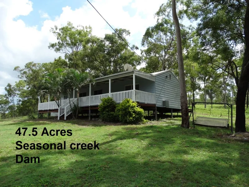 PRIVATE 4 BRM HOME ON 47.5 ACRES
