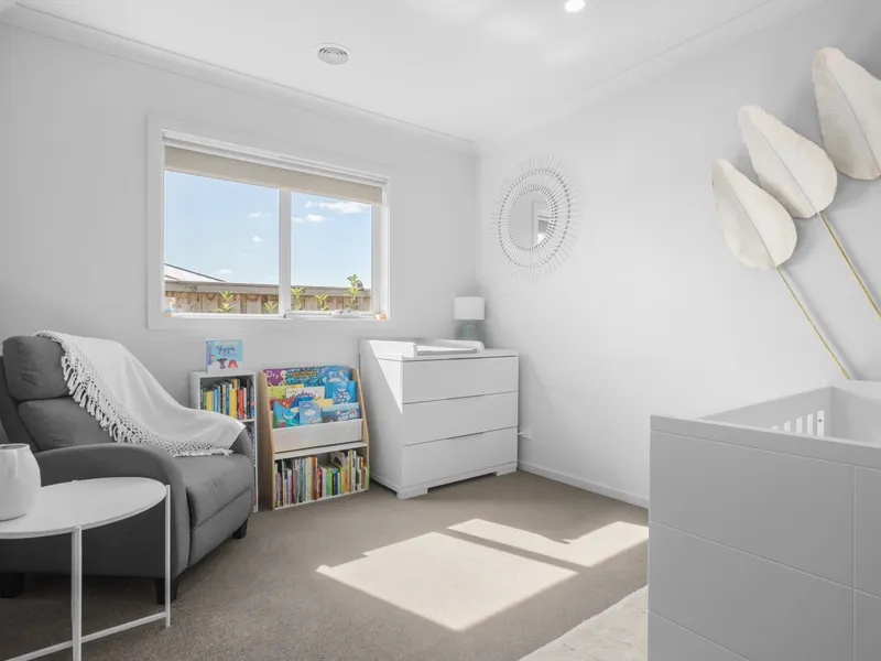 This near new three-bedroom home