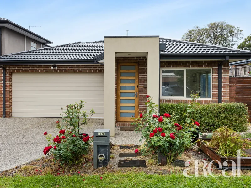 Secure unit with garden vista