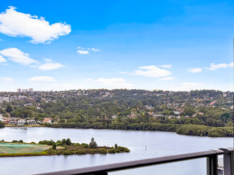 Fully furnished with stunning Homebush Bay views | Stroll to Rhodes Central Shopping & rail | Peaceful haven