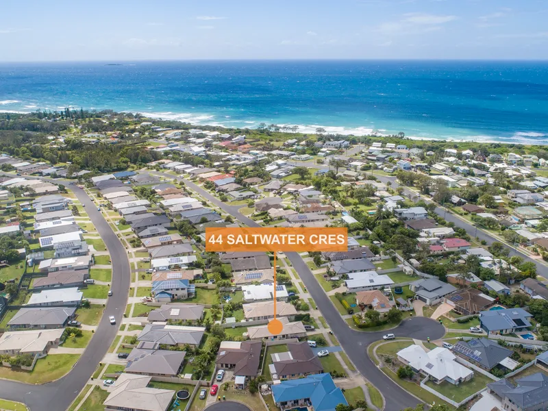 Quiet Corindi Beach location...