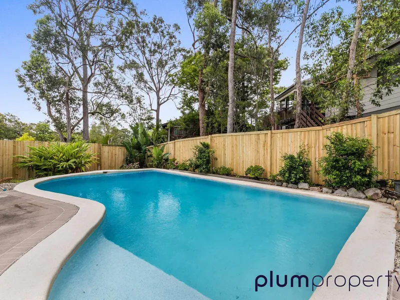 Family home with huge entertaining patio and pool!