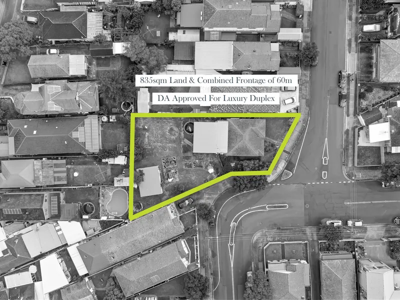 DA Approved For Luxury Duplex In R3 Zone Set On An 835sqm Block
