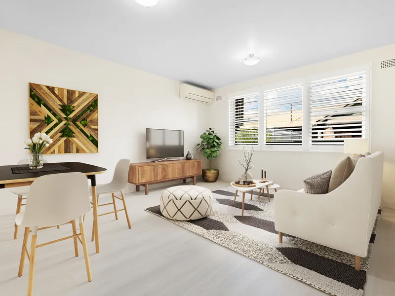 Spacious light filled renovated ground floor apartment