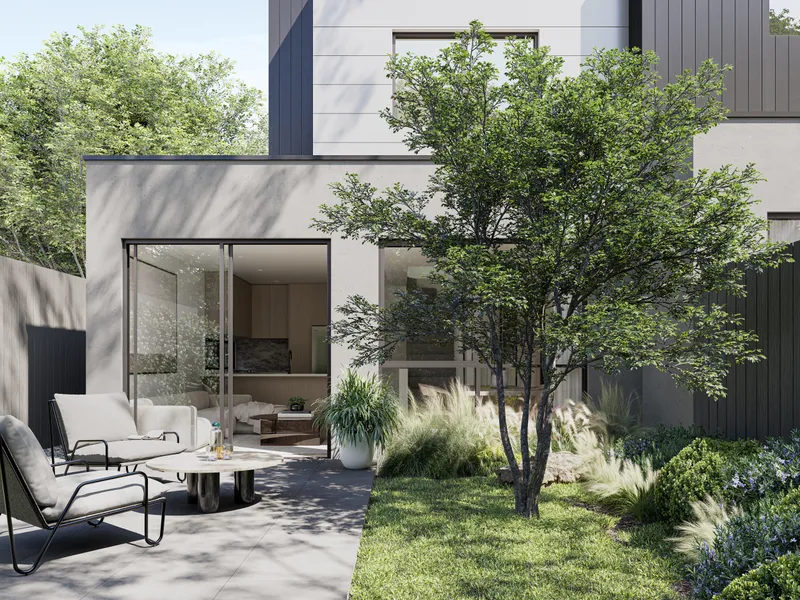 Large Light Filled North-Facing Balcony