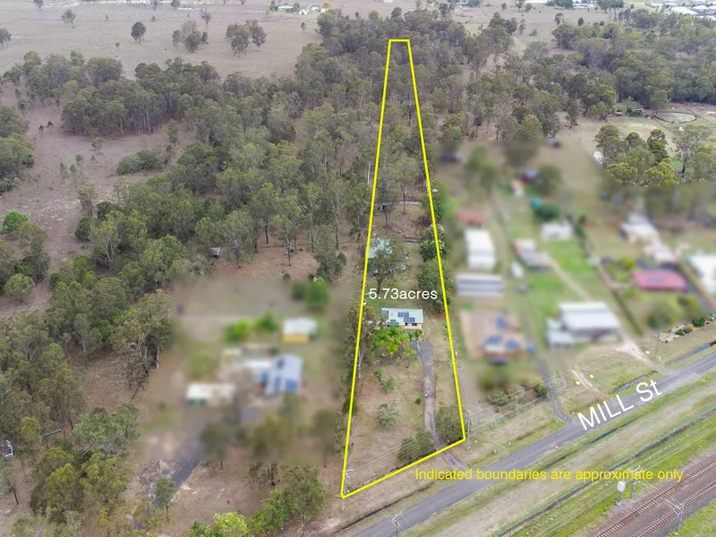 5 PLUS ACRES SUITABLE FOR HORSES, TREE CHANGE OR FUTURE SUBDIVIDISION (STCA)