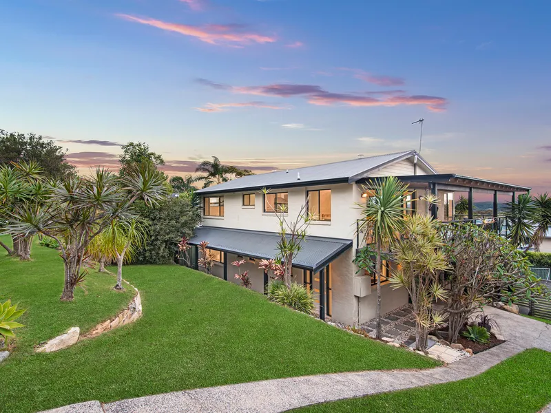 Expansive family home with leafy outlook