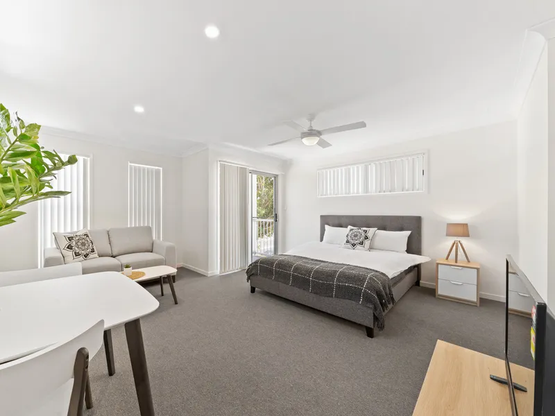 Upstairs Studio Available from 15th May 2021 - Fully-Furnished Studio