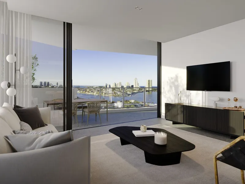 Luxury living with uninterrupted Broadwater & hinterland views