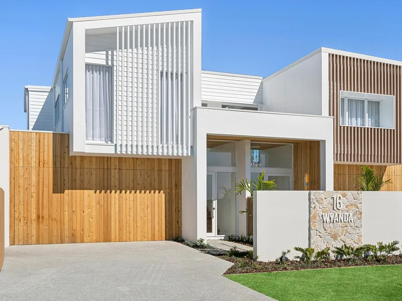 Brand New: North Facing Beachside Stunner!