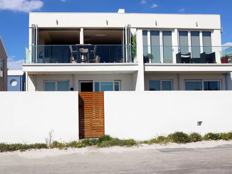 Absolute  beachfront living