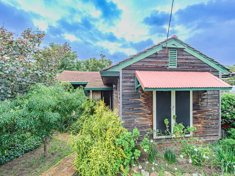 Unique Character Cottage with Double Garage Plus Studio on Large Block