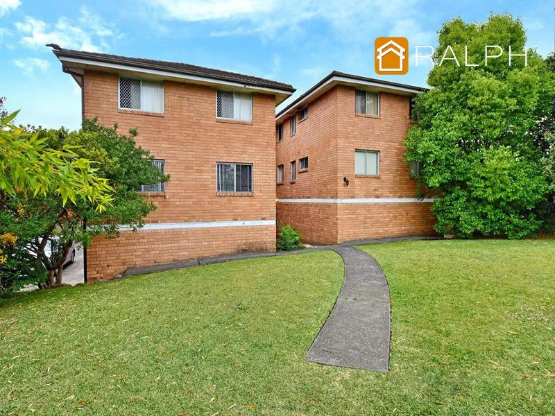 Updated 2 bedroom residence set in tranquil location with a lock up garage