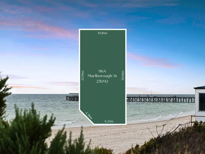 Build Your Dream Home In an Ideal Beachside Location.