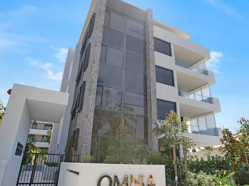 OMNIA - BUILT FOR THE DISCERNING LIFESTYLE BUYER 