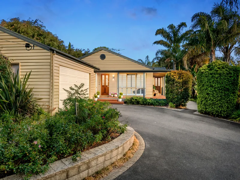 Private abode with picturesque gardens