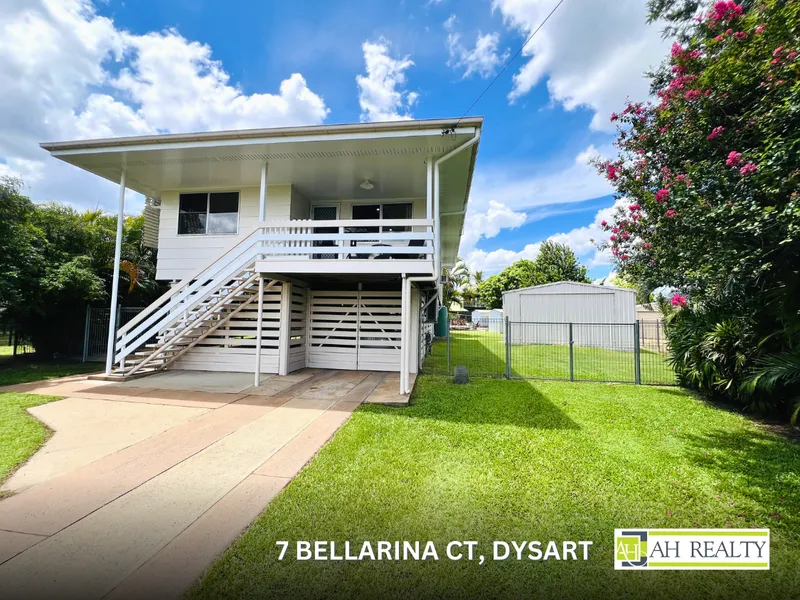 BEAUTIFULLY PRESENTED HIGH-SET HOME IN A QUIET CUL-DE-SAC WITH A BIG SHED AND OUTDOOR ENTERTAINMENT AREA!