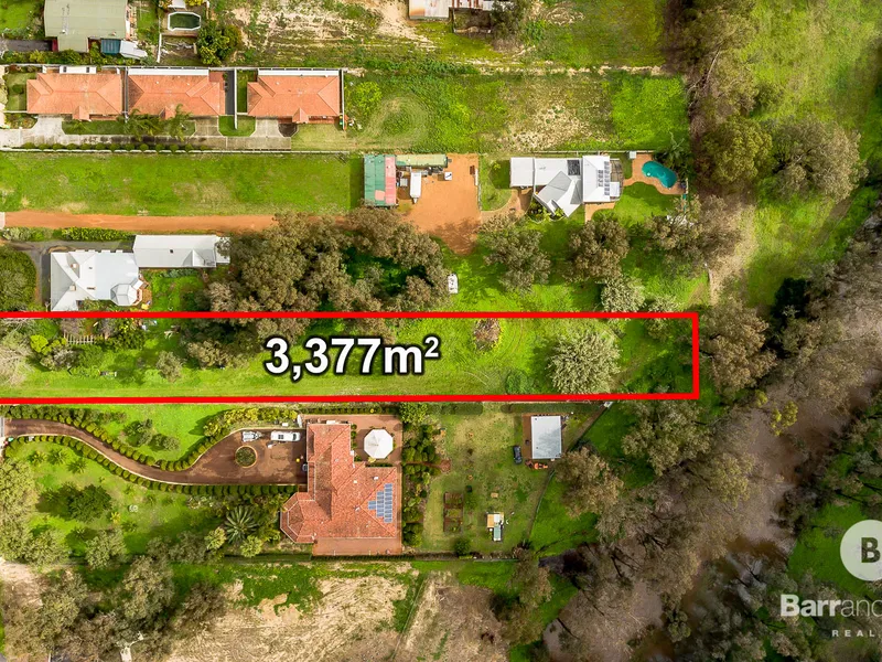 SPACIOUS LOT