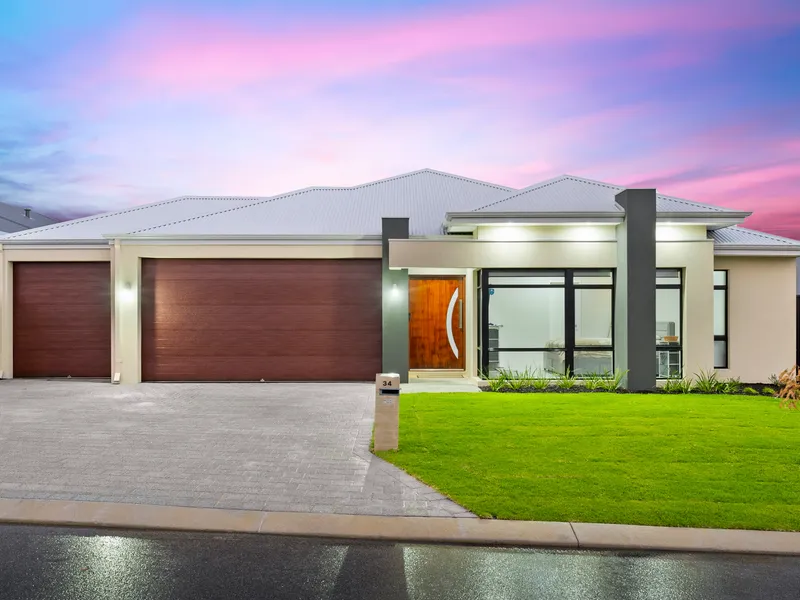 A home built with the utmost quality and finished off with all the extras