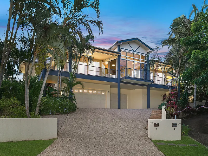 Peaceful retreat in Buderim with spectacular ocean outlook