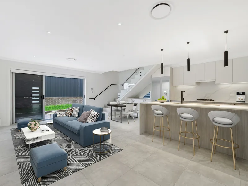 Get ready! This will not last long! Ultra modern townhouse in highly sought after position