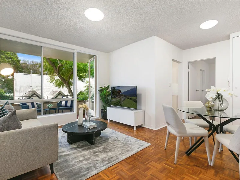 Refreshed apartment offers superb lifestyle appeal