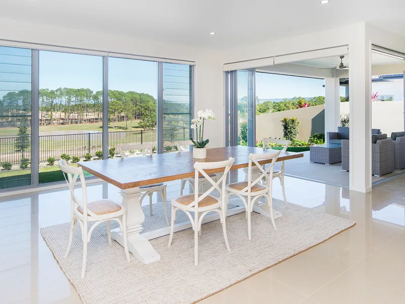 A Home with Rang of Idyllic Golf Course View!