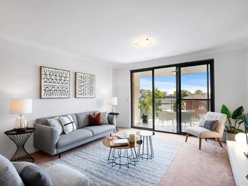 Well designed apartment offers quiet leafy retreat