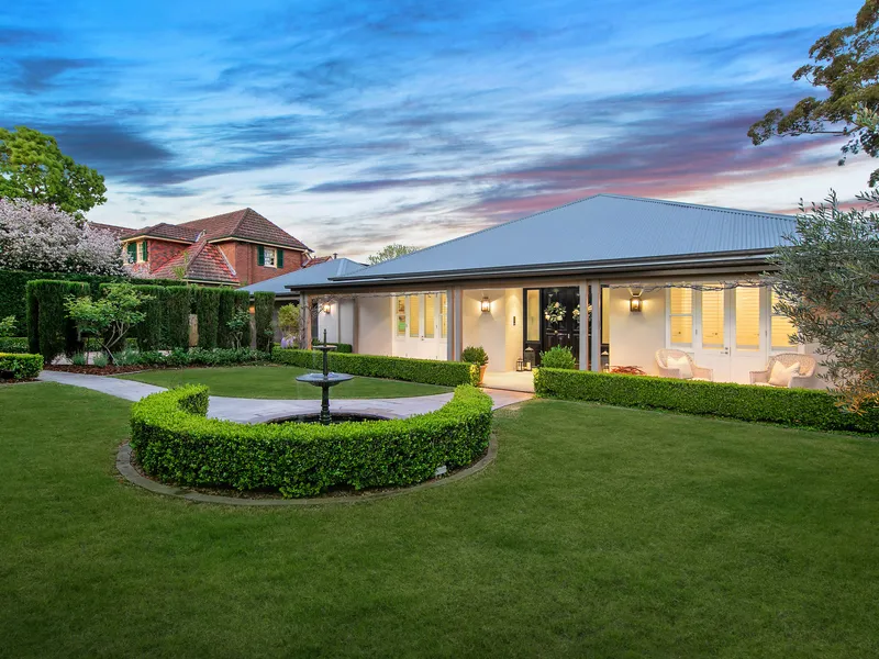 Signature setting for this private luxury family retreat